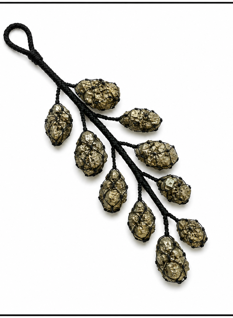 Pyrite Crystal Hanger