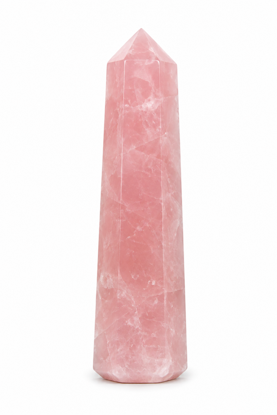 Rose Quartz Crystal Tower (3")