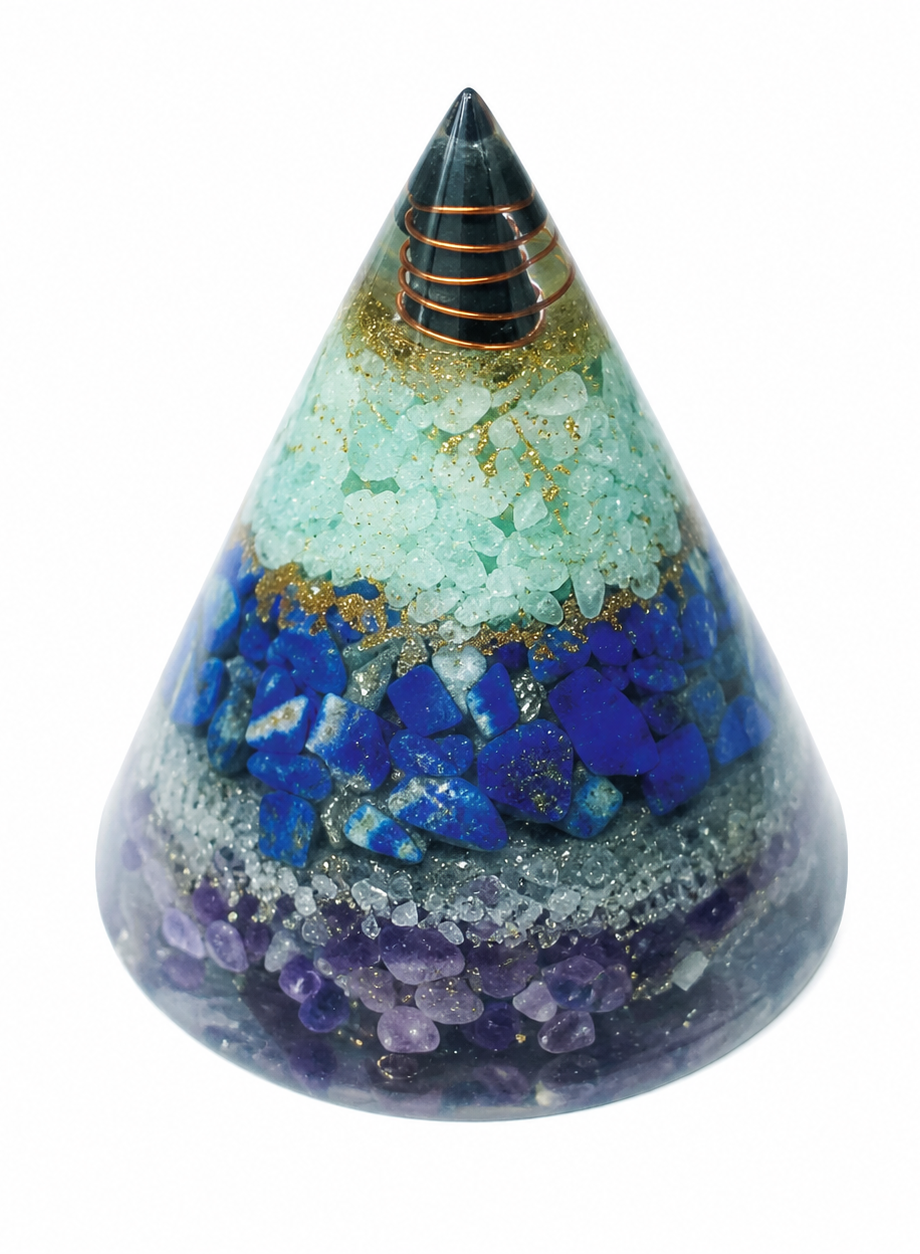 Shungite Cone Pyramid